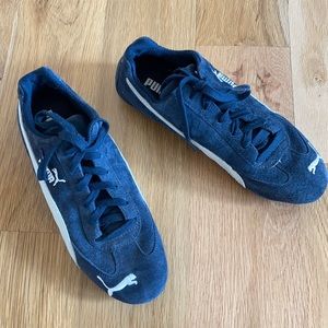 Navy / white Puma Speedcat